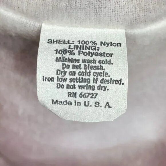 Vtg Athletic Works Jacket Men Large Red 80s 90s Snap-Up Coach Lined USA Baseball - Picture 3 of 4